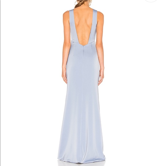 NBD Revolve Dress Gown in Baby Blue - Picture 3 of 3